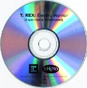 Promo CD der Wiederveröffentlichung von Electric Warrior von Rhino Records